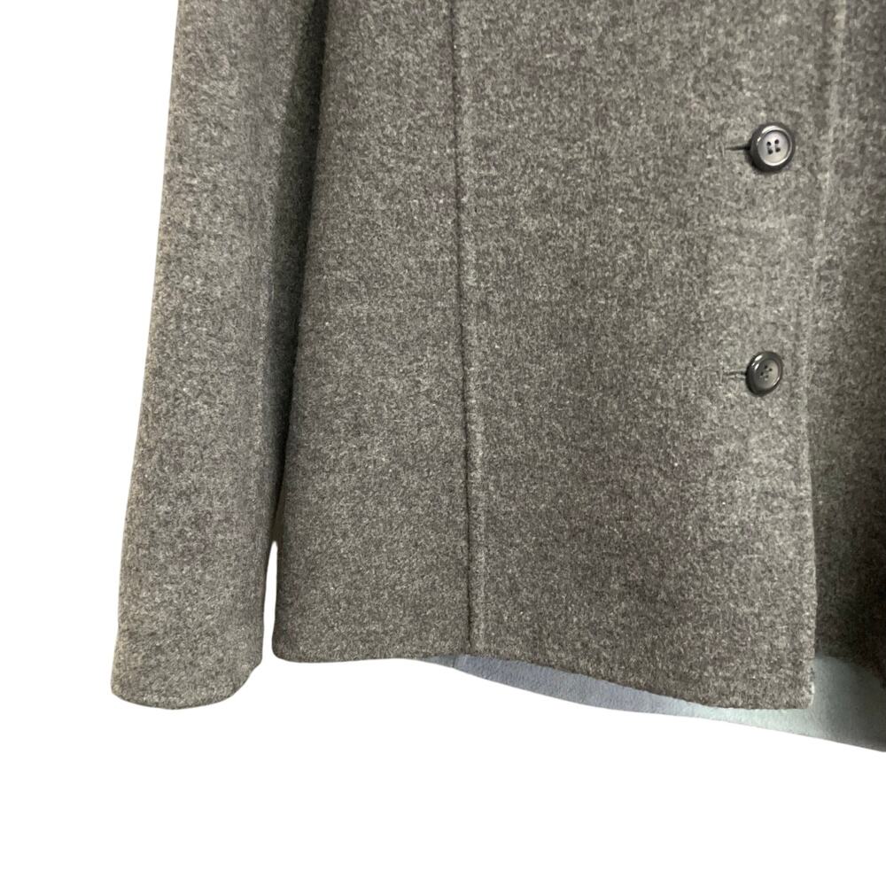 Pendleton Reversible Wool Blend Button Up Short C… - image 2